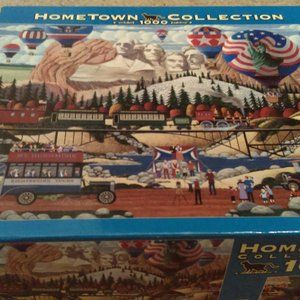 USA Tour bus Puzzle